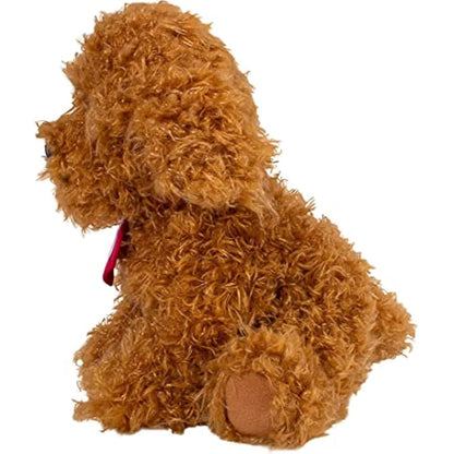 Waffle the Wonder Dog 539 3401 Soft Toy with Sound, Brown, 15 x 15 x 25 cm