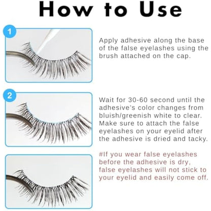 DUP Eyelash Fixer EX 553 Black type (japan import) [Badartikel]