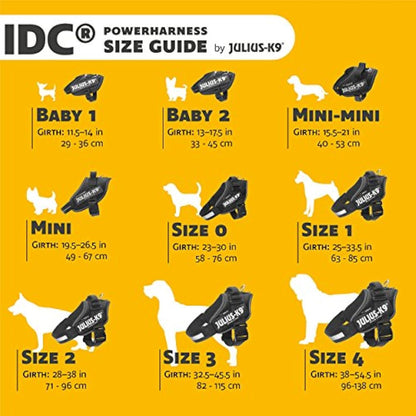 IDC Powerharness, Size: XL/2, Neon Green