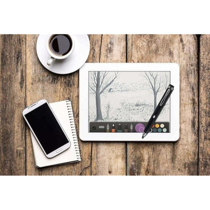 Broonel Black Fine Point Digital Active Stylus Pen - Compatible With Lenovo Tab M10 Plus 10.3" Tablet