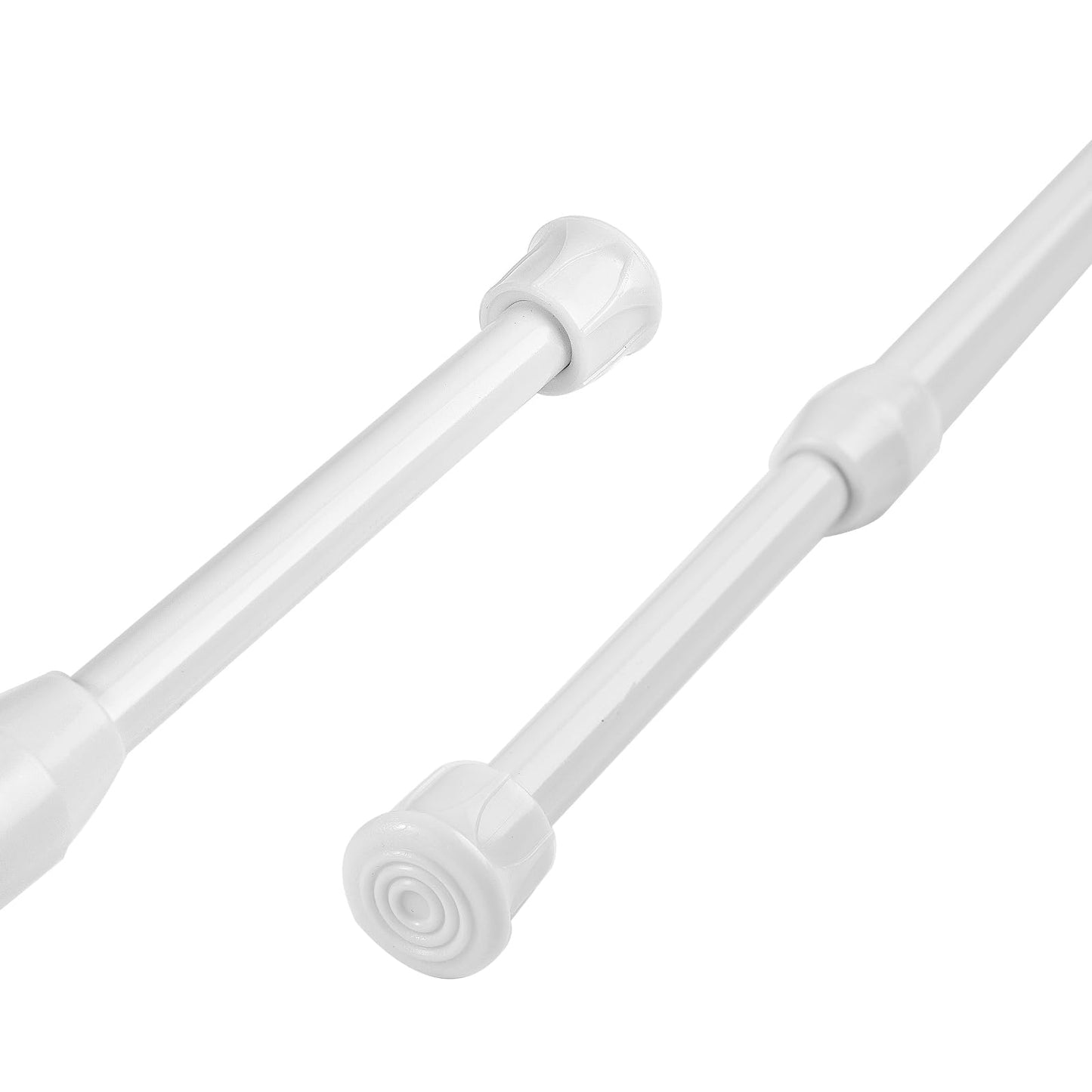 Extendable Curtain Pole Telescopic Curtain Rod Tension Pole,Length 30-50cm