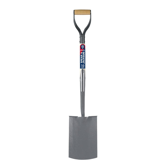 Spear & Jackson 1071AL Neverbend Professional Treaded Digging Spade, Blue