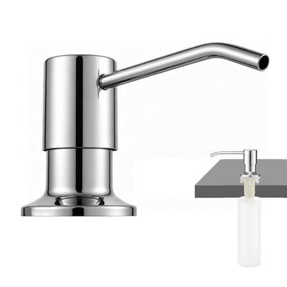 Built in Soap Dispenser for Kitchen Sink, Counter soap Dispenser Refill Countertop Pump Lotion Dispensers for Kitchen Sink300ml