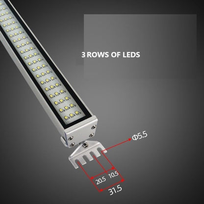 YJELINOA 16W Waterproof LED Work Light 240V CNC Milling Drilling Lathe Machine Lights Workshop Garage Lighting Industrial Light Tube Light IP67 Waterproof Light (16, Watts)