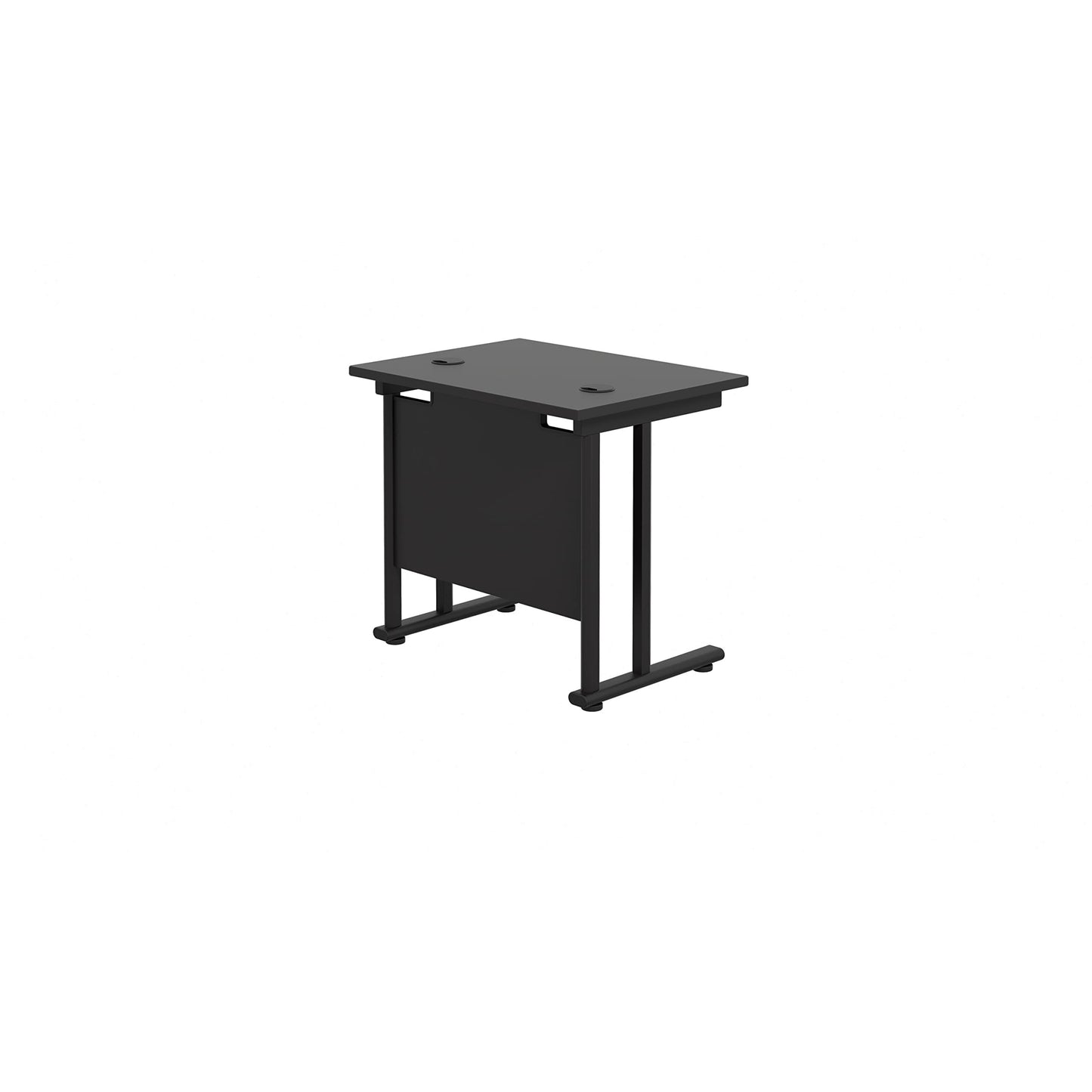 Office Hippo Heavy Duty Rectangular Cantilever Office Desk, Home Office Desk, Office Table, Integrated Cable Ports, PC Desk For Office or Home
