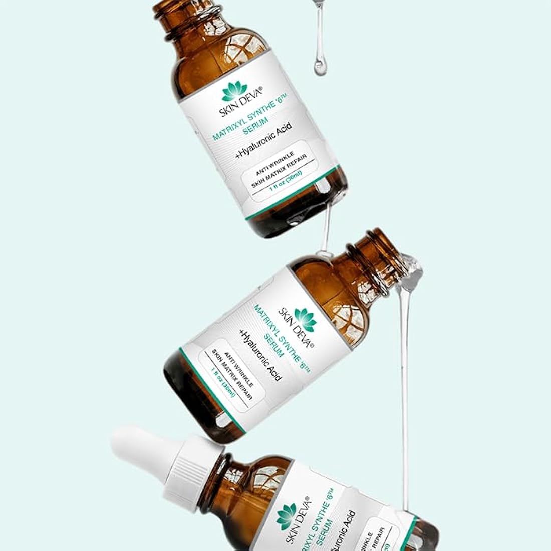 SKIN DEVA Matrixyl Synthe '6 Serum with Hyaluronic Acid - Anti-Aging with the breakthrough Matrixyl synthe’6 serum 1 oz