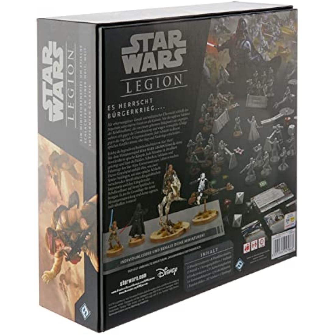 Atomic Mass Games, Star Wars: Legion, Basic Game, Tabletop, 2 Players, Ages 14+, 120-180 Minutes, German, Colourful, Multi