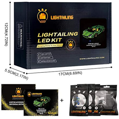 LIGHTAILING Light Set For (Technic Sian FKP 37) Building Blocks Model - Led Light kit Compatible With Lego 42115(NOT Included The Model)