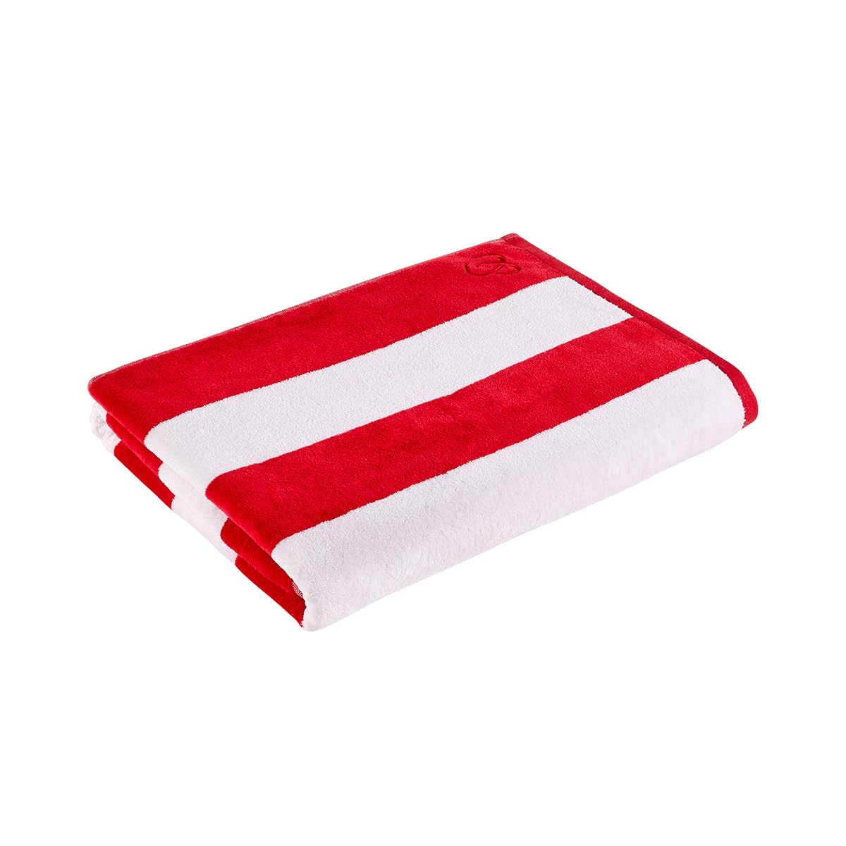 Christy Cabana Stripe Beach Towel | Extra Large | Sand Free | 100% Cotton | Luxury Super Soft Velour Front | Quick Dry Towelling Rear
