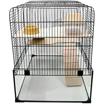Little Friends Savoy Gerbilarium Cage with Accessories, 58.5 x 38 x 47.5 cm