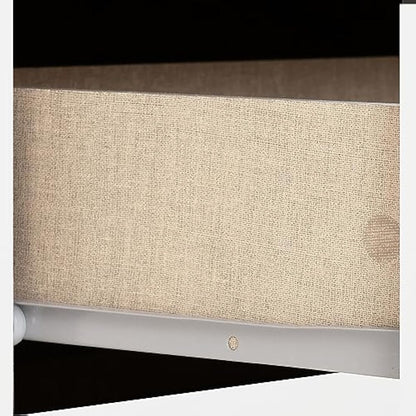 Seconique Nevada 3+2 Drawer Chest in White Gloss