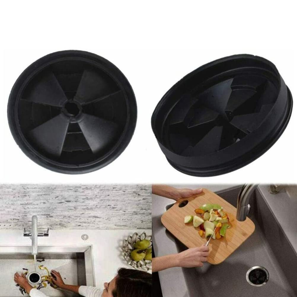 Garbage Disposal Splash Guard, 3 3/8" for Evolution Series QCB-AM Kitchen Sink Baffle Rubber Drain Cover 2022 Upgraded Removable Quiet Collar EPDM