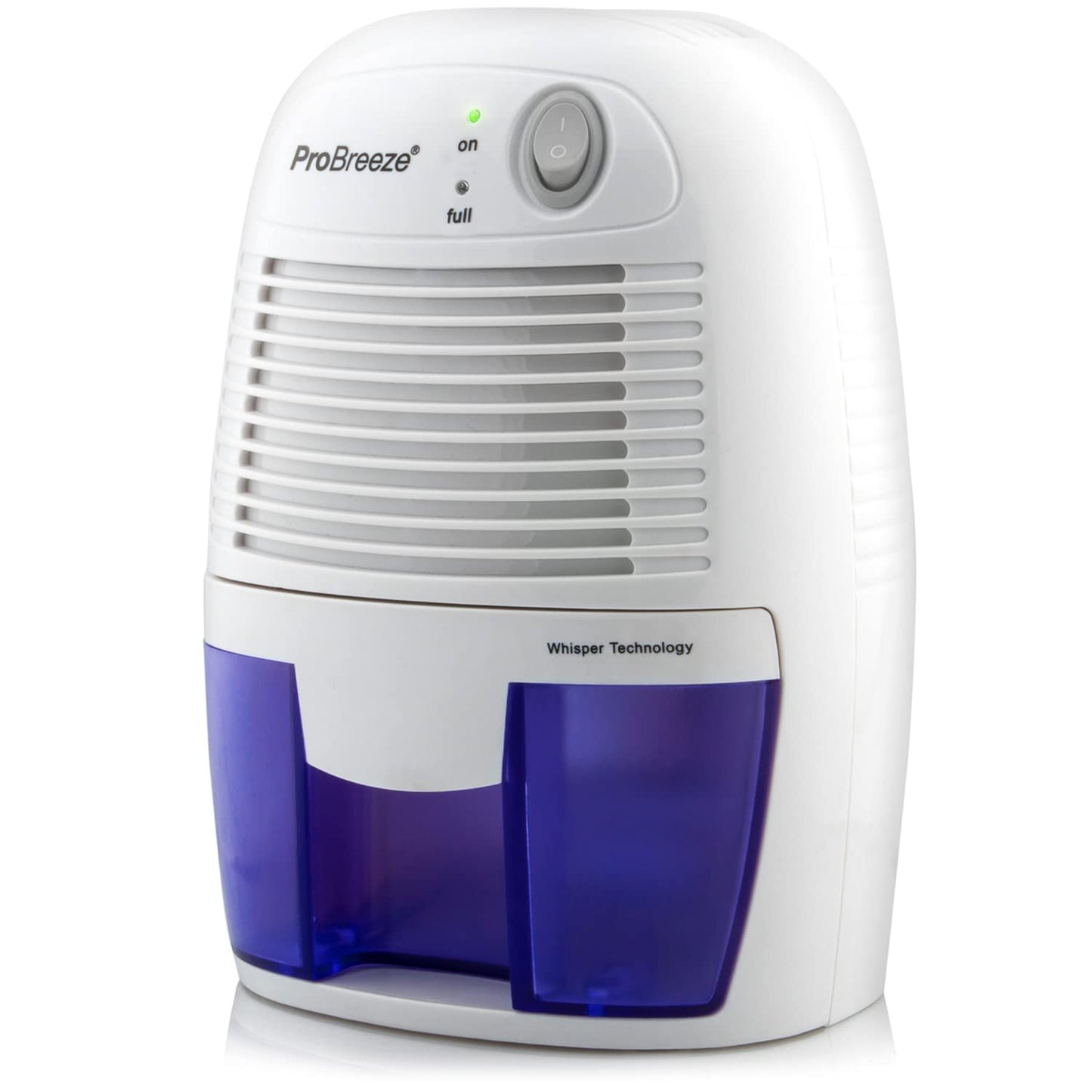 Pro Breeze? 500ml Premium Dehumidifier for Damp, Mould, Moisture in Home, Kitchen, Bedroom, Caravan, Office, Garage (White & Blue, 500ml)