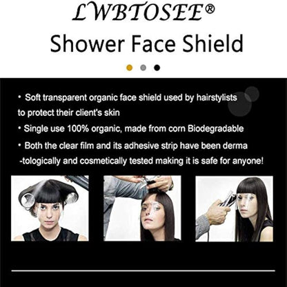 LWBTOSEE Disposable Plastic Eye Shield,for Microblading, Permanent Makeup,Eyelash Extensions, Eyes Cataract Surgery, Eyelid Blepharoplasty Aftercare-50pcs/pack