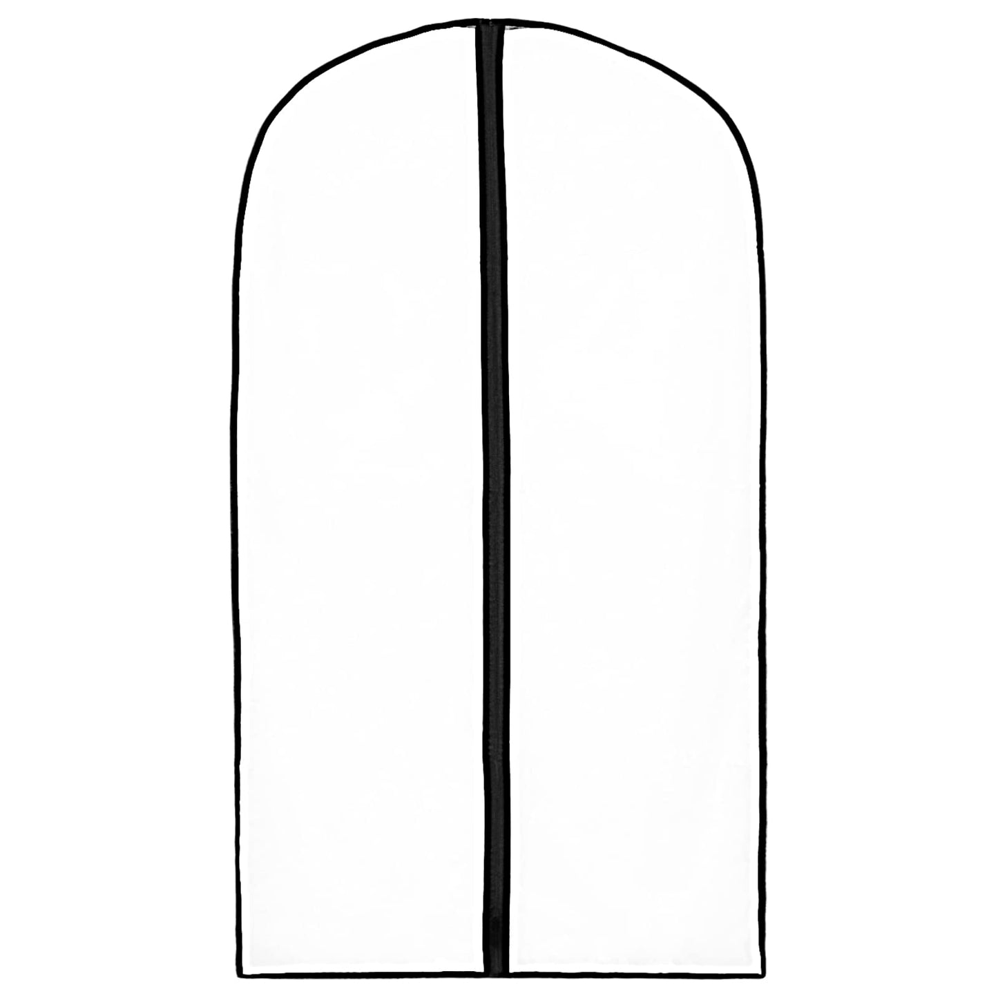 ZEONHEI 15 Pack 60x140cm Garment Covers Bags, Clothes Storage Bags with Zips, Dress Covers Garment Bags Full Length, Dustproof Suit Cover