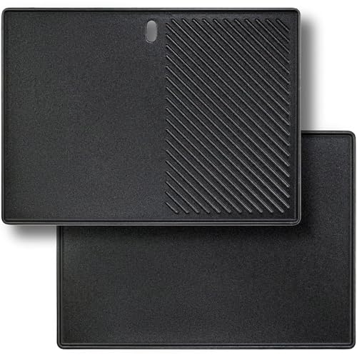 Denmay 13190 Bbq Griddle for 3 and 4 Burners Landmann EMAILLEE Triton, Enders Monroe PRO 4, Enders Boston 6, Cast Iron Griddle Plate for Gas Bbq Egg