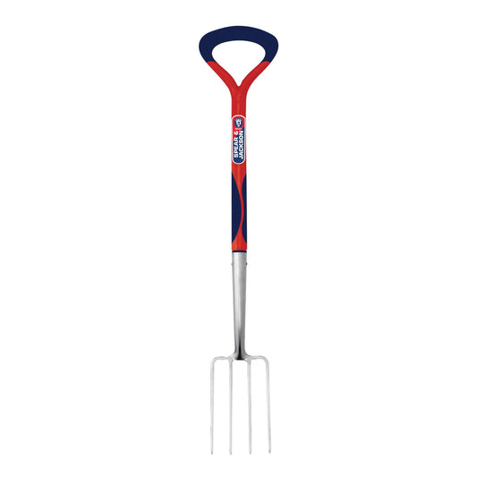 Spear & Jackson 1994EL Select Stainless Steel Border Fork, Blue