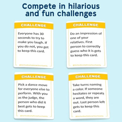 Moose Games Do You Really Know Your Family? A Fun Family Game Filled with Conversation Starters and Challenges - Great for Kids, Teens and Adults