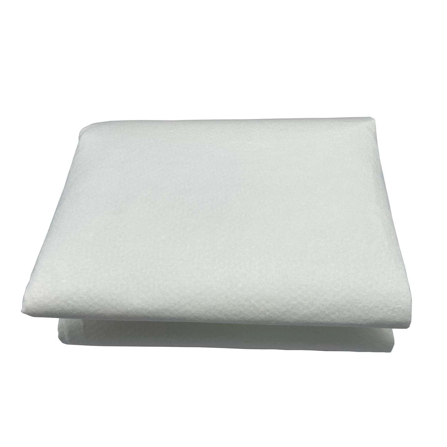 Fusible Fleece Interfacing for Sewing,Iron On Fusible Stiff Stabilizer for Bags(White, Medium Weight 120cm x 1m)