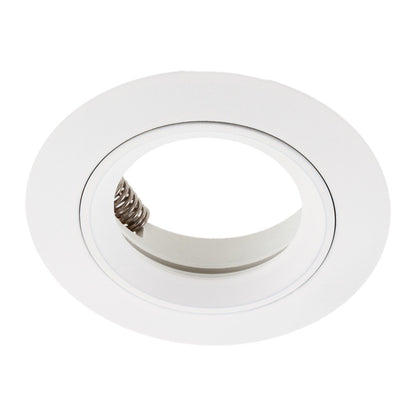 SEBSON Downlights with GU10 Lamp Holder - Recessed Ceiling Lights - Spotlight Mounting Frame Aluminium - Hole 65mm (min. 60mm, max. 70mm) - Set of 12