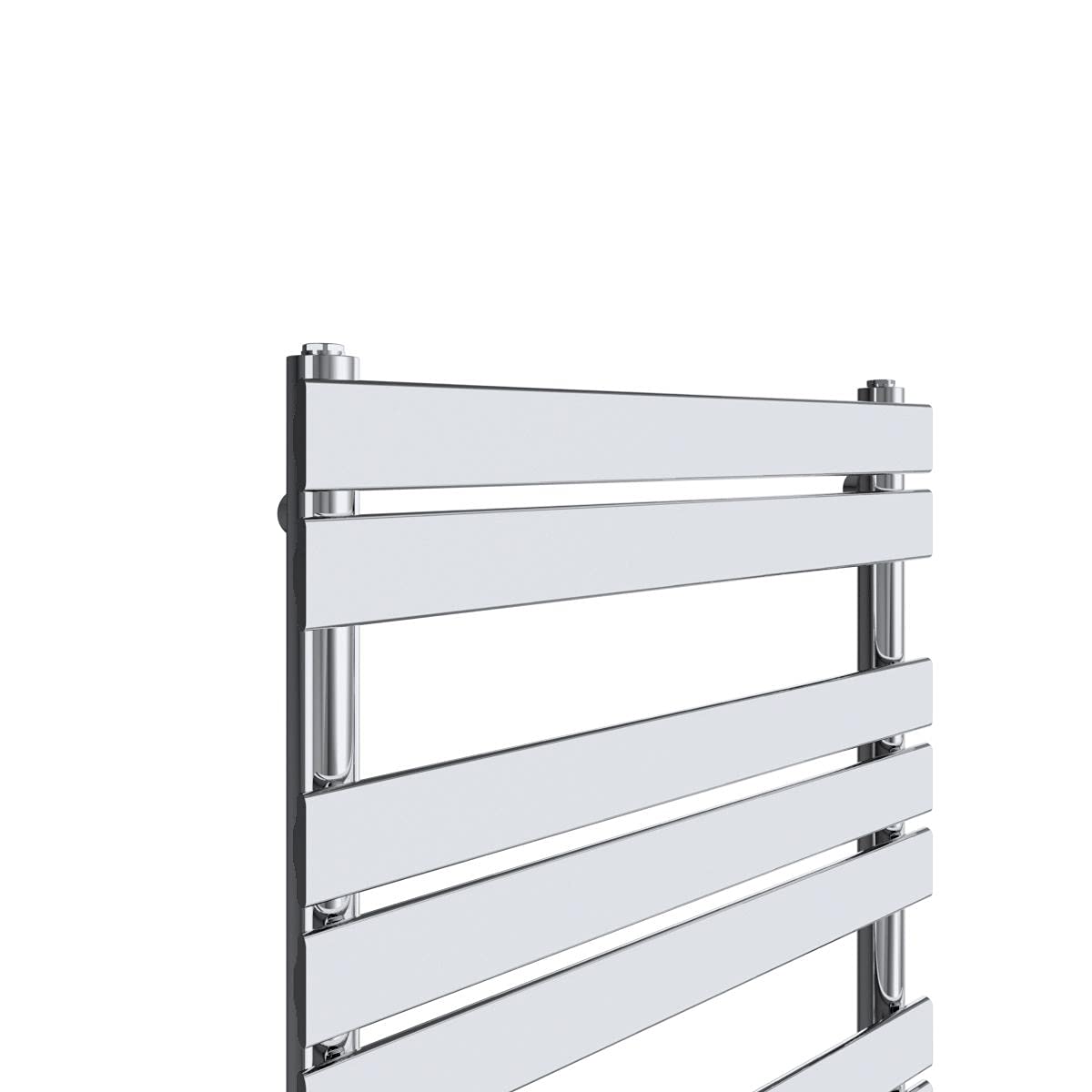 Warmehaus Flat Panel Heated Towel Rail Bathroom Radiator Chrome 1800x600mm