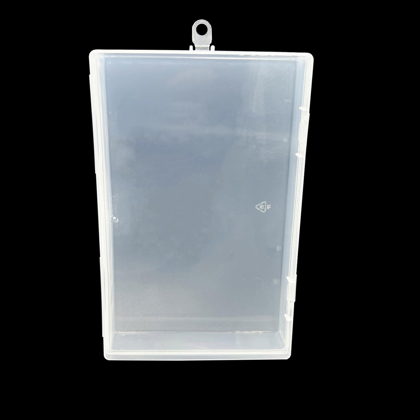 DUGYIRS 6 Pieces Storage Box with Hinged Lid,Rectangular Transparent Plastic Storage Container Box for Beads and Jewelry, Small Items