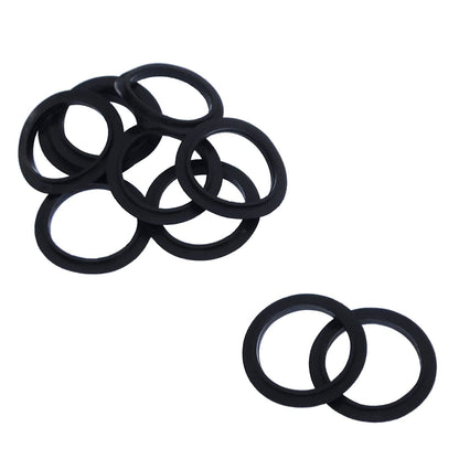 10Pcs Sink Plug O-Ring Spare Sealing Gaskets for Metal Basin Plugs and Pop up Bath Sink Basin Plug Inner Diameter 31.5mm Outer Diameter 38mm Silica
