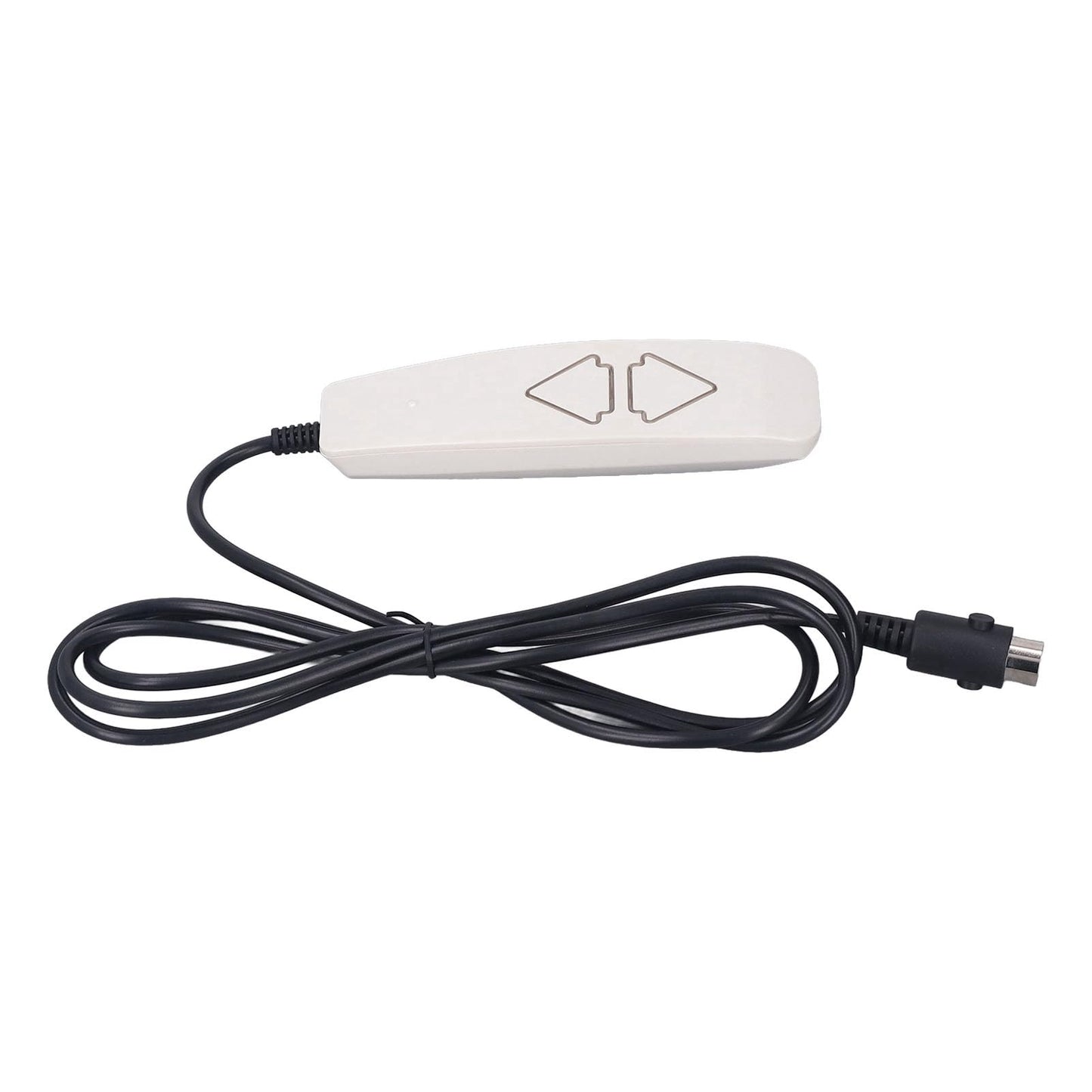 Universal 2- Lift Chair Remote Hand Control with 5-Pin Round Plug for Okin, Dewert, Limoss, Kaidi Power Recliner Engines