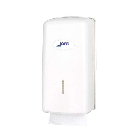 HEXOTOL - AF50000 - Plastic Toilet Paper Dispenser - White, plastic, white, 28,7x14x28.7 cm