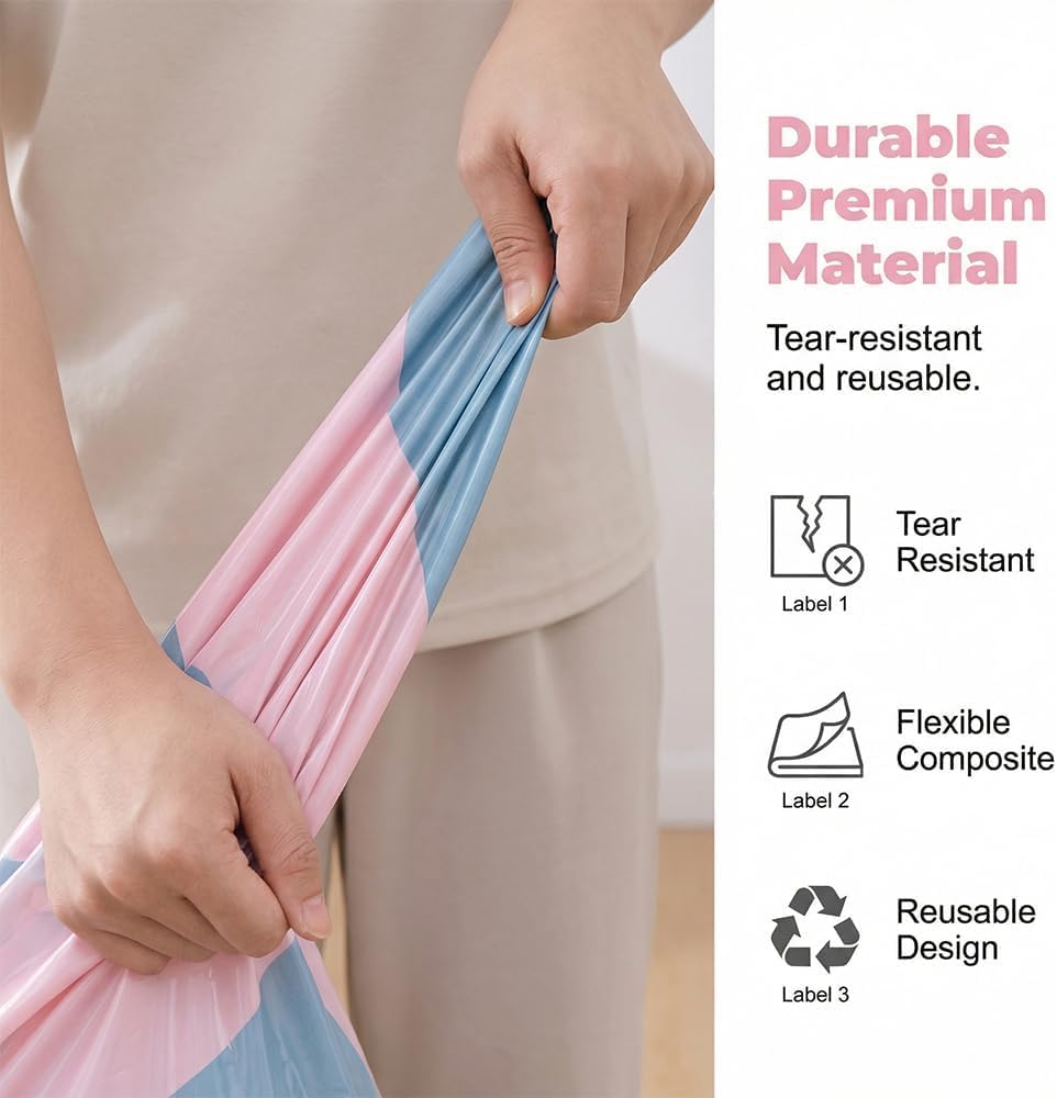 No-Pump Vacuum Storage Bags, 2026 New Cube Compression Space Saver Bags, Upgrade Large Storage Compression Bags No-Pump 3D Vacuum Storage Bags for