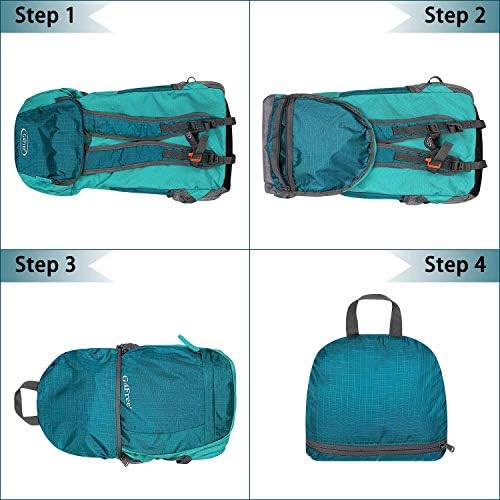G4Free 40L Rucksack Foldable Hiking Backpack Ultra Lightweight Camping Daypack