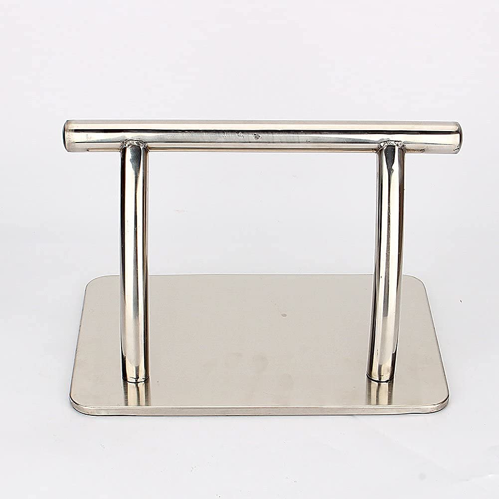 Honiwu Salon Foot Rest, Stainless Steel Heavy Non-Slip Hairdressing Pedal