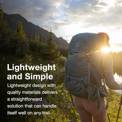 Osprey Renn Women's Backpack, 50L, Dark Charcoal/Gray Wolf, O/S
