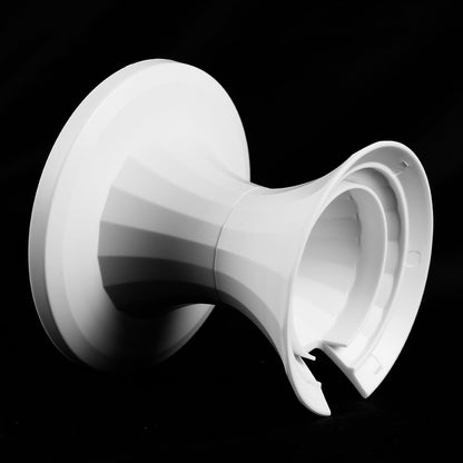 VOANZO Mini Speaker Desktop Stand, Round Wall Mount Bracket Compatible with HomePod Mini Smart Au-dio, Stylish White Design for Home Use