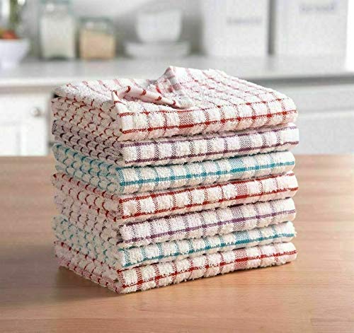 Hotel Quality KITCHEN TERRY TEA TOWEL 100% COTTON SOFT TOUCH in Pack of 15
