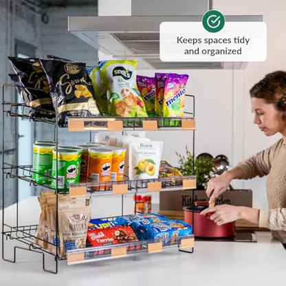 Candy Display Rack | Candy Organiser | Snack Organiser for Countertop | Display Stand | Snack Shelf and Crisps Holder for Stores | Counter Display for Office