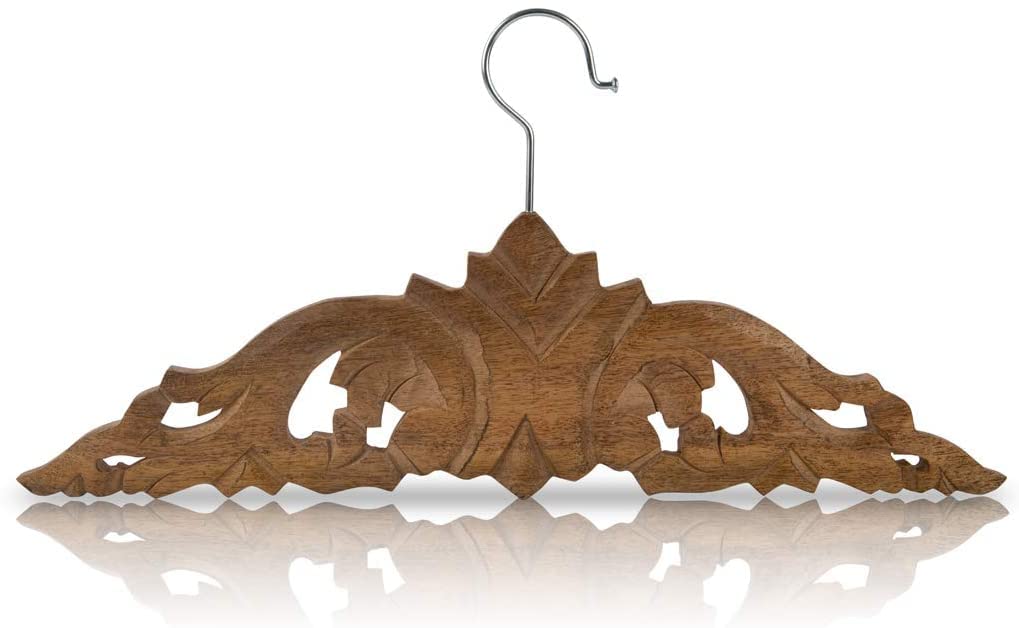 Handmade Wooden Wedding Hanger for Bride Groom Dress Suit Keepsake Gift