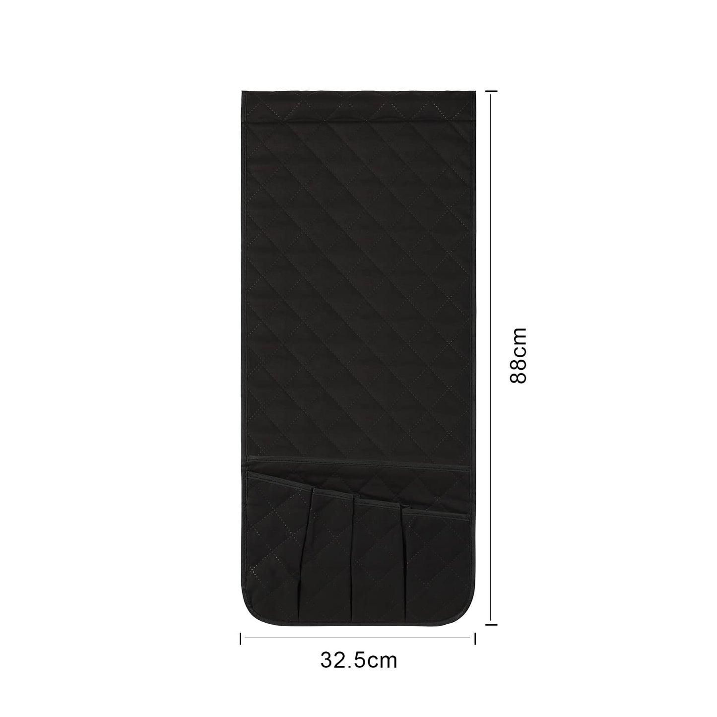Qchomee Sofa Armrest Caddy Organizer Storage Armrest Chair Desk Sofa Organiser Non-slip TV Remote Control Handset Holder Couch Pocket Organizer for