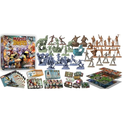 CMON, Marvel Zombies A Zombicide Game X-Men Resistance Core Box, 1-6 Players, Ages 14+, 60 Minutes Playing Time