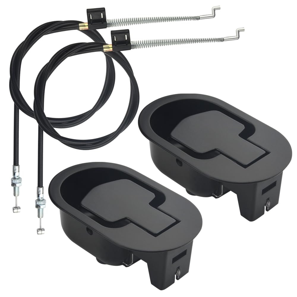 TOVOT 2 Pack Metal Recliner Handle Replacement Recliner Handle with Cable (Cable Length 38")