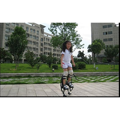 Kangaroo Shoes pogo Jumping Stilts for Kids Child Youth Weight Load Range 40-60kg Black