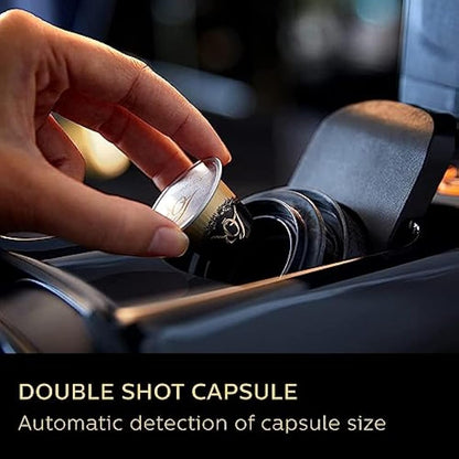 L'OR BARISTA Original Latte Coffee Capsule Machine & Milk Frother by Philips, for Double or Single Capsule, Black (LM8014/60)