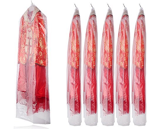 Uk Store 247 Plastics Polythene Garment Clothes Covers Dry Cleaner Bags 24" x 38" / 609mm x 965mm -100 Gauge Pack of 20