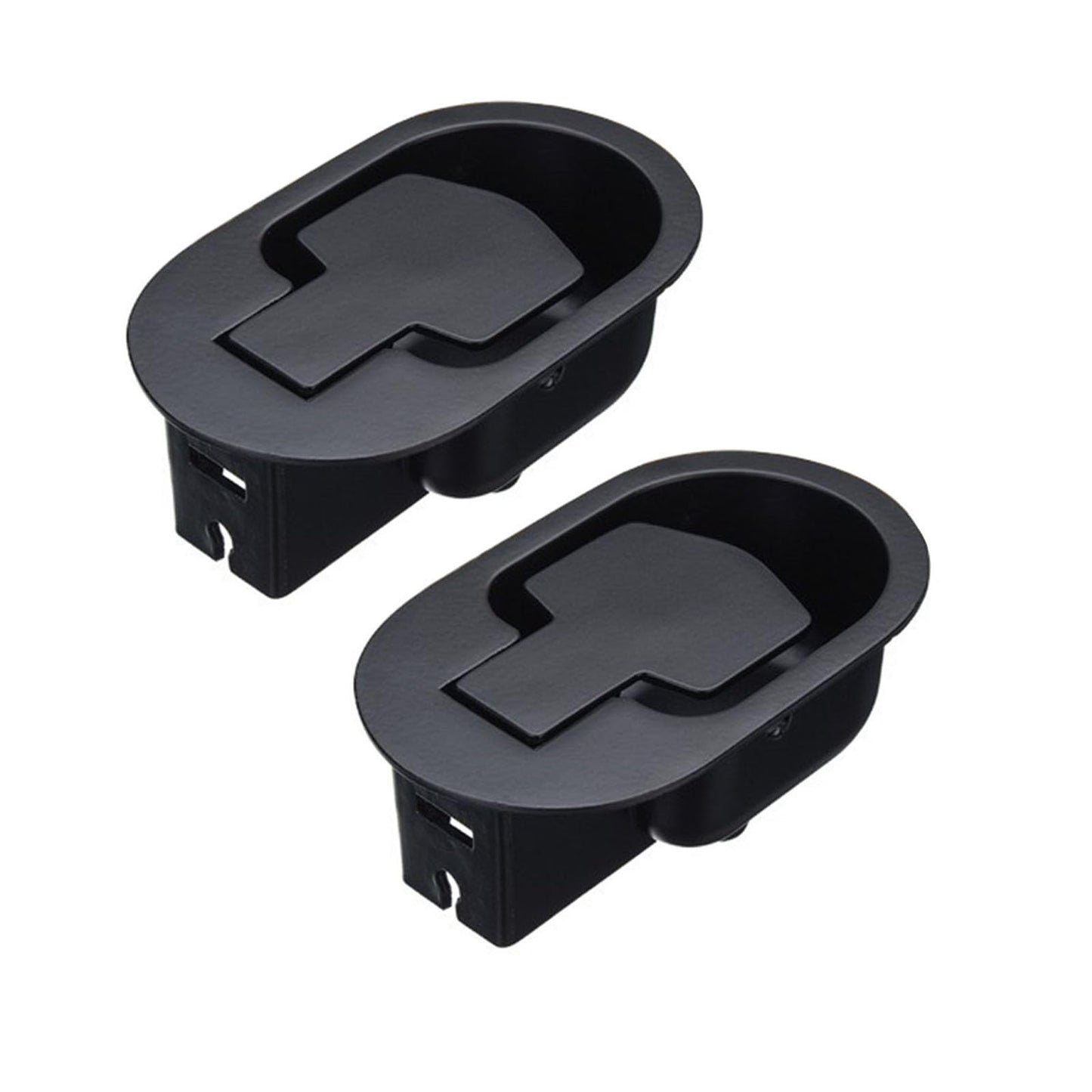 Funnytek 2PCS Recliner Release Pull Handle Replacement Parts Aluminum Metal