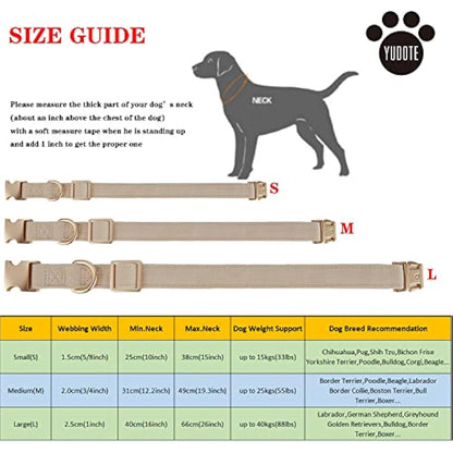 YUDOTE Ultra-soft Dog Collar Natural Cotton Corduroy Made for Small Dogs with Sensitive Skin,Creamy White