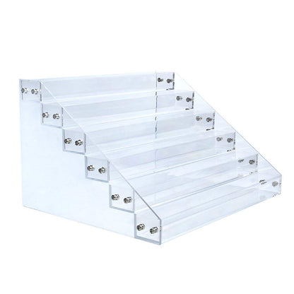 Gospire 66 Bottles of 6 Tier Acrylic Nail Polish Display Rack Stand Holder Jewelry Makeup Organizer