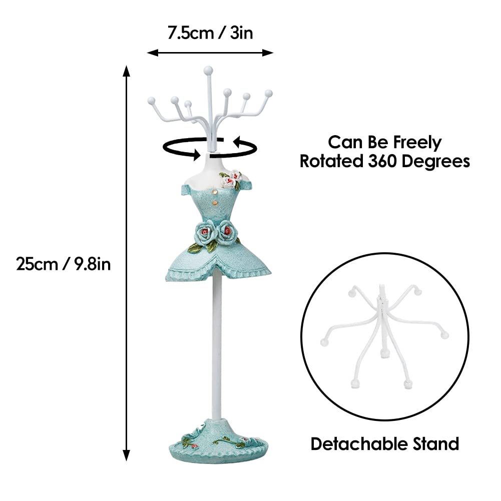 Jewelry Display Stand, Model Dress Earring Necklace Ring Jewelry Holder