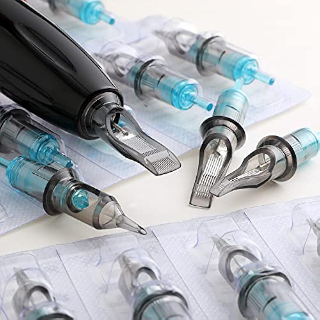 STIGMA 50Pcs Tattoo Cartridges Needles Disposable Mixed #10 Bugpin Round Liner Cartridge 3RL 5RL 7RL 9RL 11RL EN02B-50KIT-R