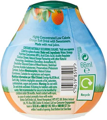 Robinsons Mini - No Added Sugar - Low Calorie - Orange, 6 Count