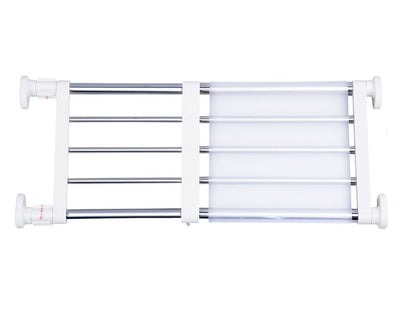 BAOYOUNI Extendable Cupboard Closet Shelf Adjustable Storage Rack Separator Wardrobe Divider Clothes Hanger Rail DIY Kitchen Bathroom Organiser